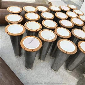 Alumina keramisk foret rør