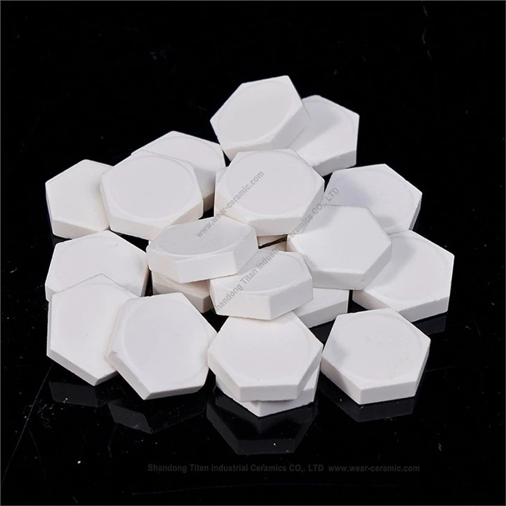Hexagonal Alumina Tiles