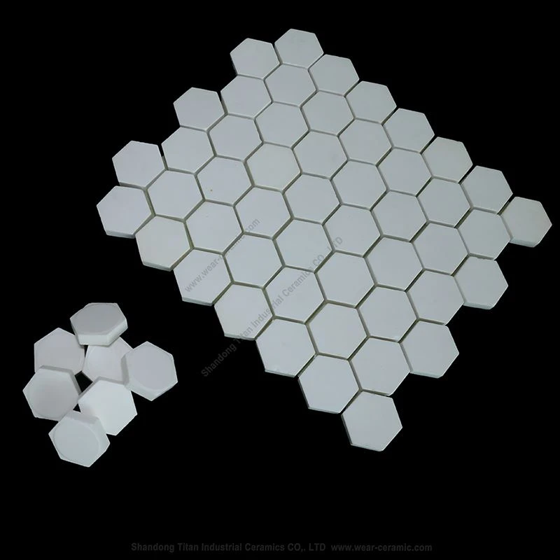 Sekskantede alumina fliser
