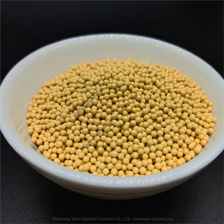 Smooth Surface Ceria Oxide Stabilized Zirconia Beads